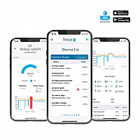 ukázka fungování mobilní aplikace fencee cloud
