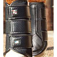 Chrániče Premier Equine Carbon Air-Tech - černé, pár