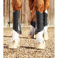 Chrániče Premier Equine Carbon Air-Tech - černé, pár