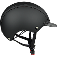 Dětská bezpečnostní přilba CASCO Choice Turnier černá vel. 52-56 cm