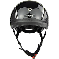 Dětská bezpečnostní přilba CASCO Nori Moonbeam šedočerná vel. S