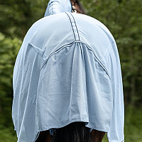 Letní deka proti hmyzu Waldhausen Protect Eczema - modrá