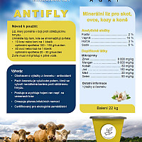 Minerální liz PROFILICK Antifly proti hmyzu 22 kg