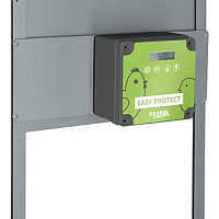 Dvířka kurníku pro slepice s elektronickým vrátným KERBL Door Easy