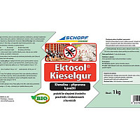 BIO křemelina SCHOPF Ektosol Kieselgur 1 kg
