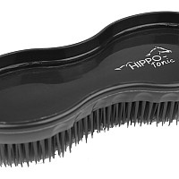 Kartáč pro koně Hippotonic Multiuse celoplastový černý