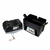 zdroj DUO RF DBX50 a prostor na baterii