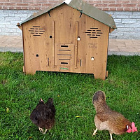 Kurník pro slepice POLLY FARM 2XL laminátový