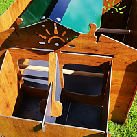 Kurník pro slepice POLLY CHALET 2XL laminátový