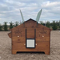 Kurník pro slepice POLLY FARM EVOLUTION 3XL laminátový