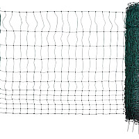Nevodivá síť pro drůbež PREMIUM PoultryNet 122 cm x 50 m zelená jednoduchá špička