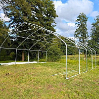 Mobilní přístřešek 8x8 m pro zvířata