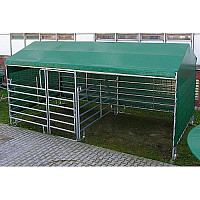 Mobilní přístřešek pro zvířata TEXAS 3,6 x 7,2 m