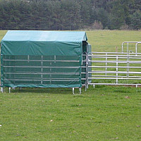 Mobilní přístřešek pro zvířata ALM 3 x 3,6 m
