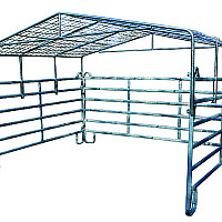 Mobilní přístřešek pro zvířata ALM 3 x 3,6 m