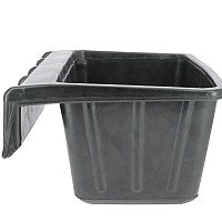 Závěsný gumový žlab HIPPOTONIC 14 litrů hranatý