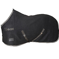 Vlněná odpocovací deka WAHLSTÉN Svart Heavy černá vel. 145 cm