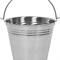 Nerezový kbelík s madlem Strend Pro