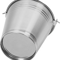 Nerezový kbelík s madlem Strend Pro