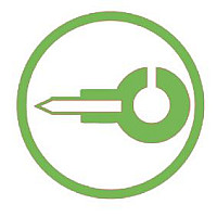 Izolátor pro elektrický ohradník - kruhový s vrutem Standard