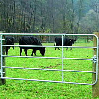 Podpěrné kolečko pro pastvinové brány