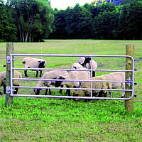 Podpěrné kolečko pro pastvinové brány