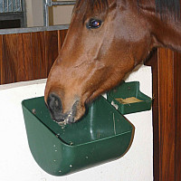 Krmný žlab široký přímý OK PLAST 14 l