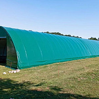 oblouková hala 12,4 x 50 m