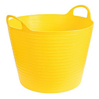 plastový kbelík Flexi 28 l - žlutý