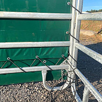 Přístřešek mobilní pro zvířata ALM široký 3,6 x 7,2 m