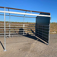 Přístřešek mobilní pro zvířata ALM široký 3,6 x 7,2 m