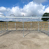 Přístřešek mobilní pro zvířata ALM široký 3,6 x 7,2 m