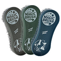 Kartáč na koně MAGIC Brush celoplastový různé barvy