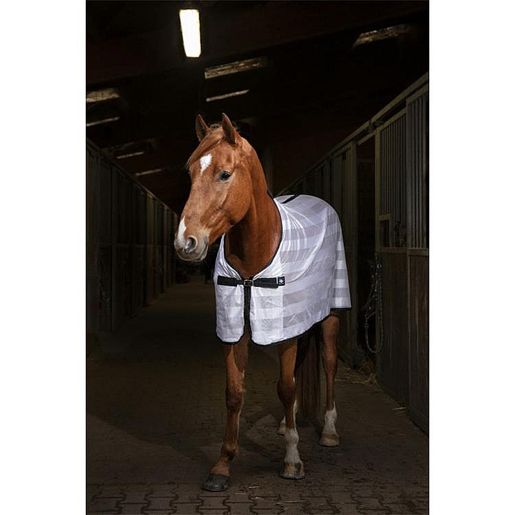 Deka proti hmyzu pro koně - Riding World Mash, bílá