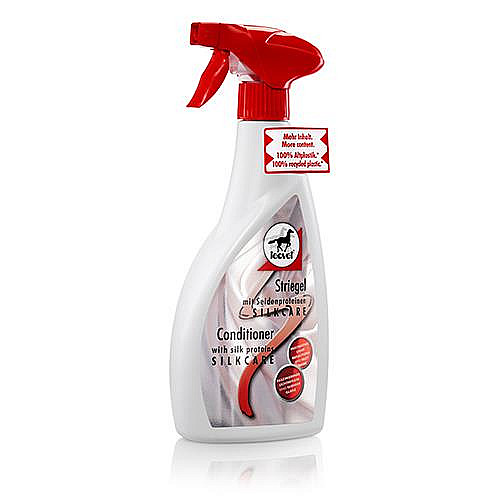 Lesk na hřívu s hedvábnými proteiny LEOVET Silkcare 550 ml