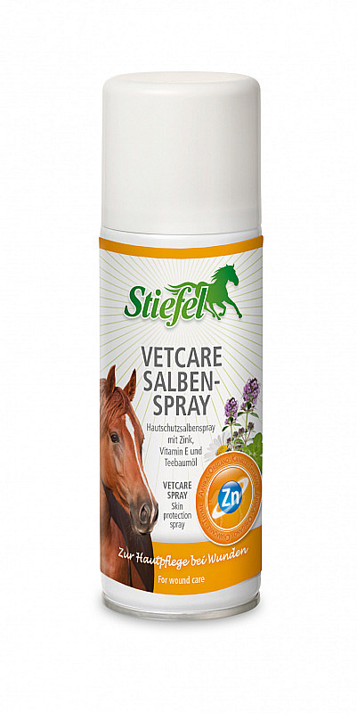 Ochranná mast ve spreji STIEFEL Vetcare se zinkem, vit. E a tea-tree olejem 200 ml