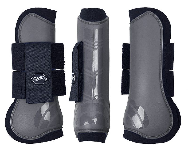 Chrániče QHP Steel grey - přední