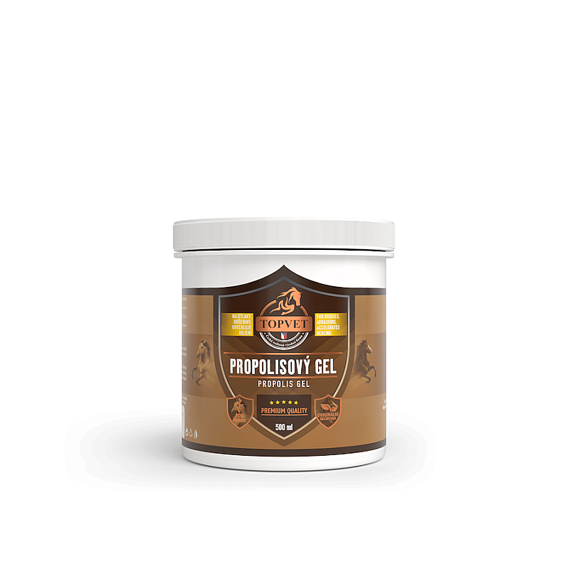 Propolisový gel pro koně TOPVET 500 ml