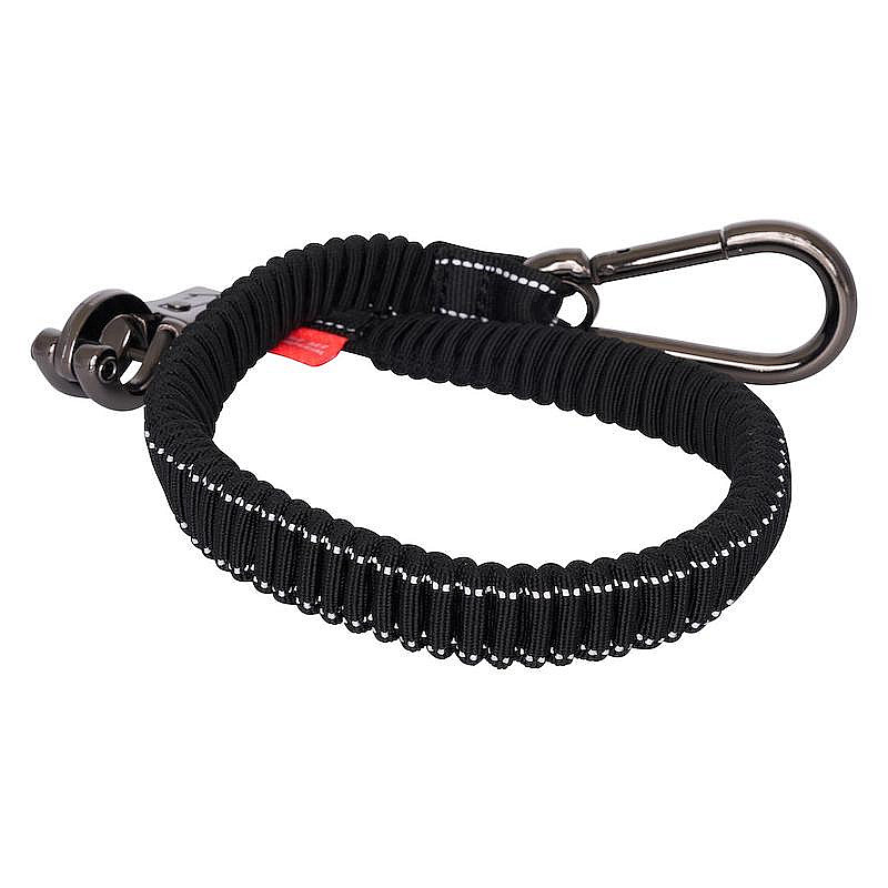 Elastický vazák s gumou Flexi Imperial černý
