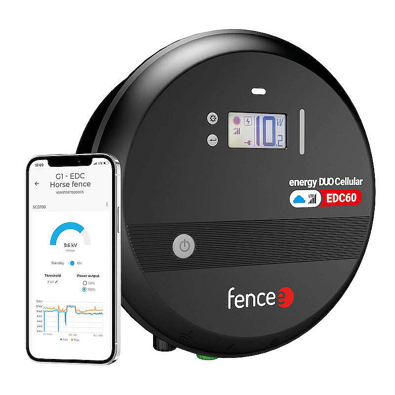 Zdroj pro elektrické ohradníky fencee energy DUO Cellular EDC60 LTE