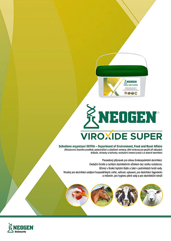 Dezinfekční přípravek NEOGEN Viroxide Super 10 kg