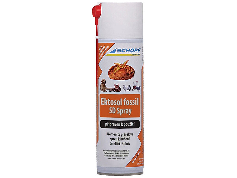 Křemenitý prášek ve spreji SCHOPF Ektosol fossil 500 ml
