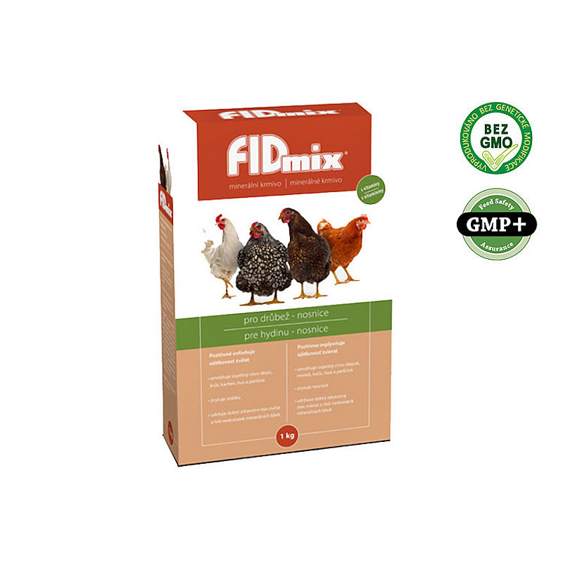 Minerální doplňkové krmivo FidMix pro nosnice 1 kg