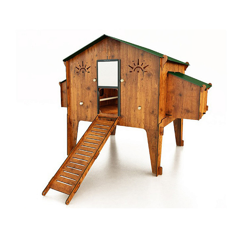 Kurník pro slepice POLLY DUPLEX 4XL laminátový