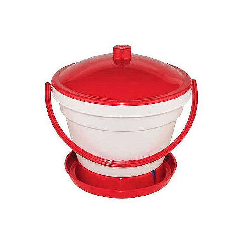 Kbelíková napáječka pro drůbež s plovákem 12 l