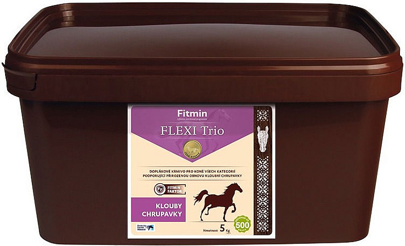 Doplňkové krmivo pro koně FITMIN Flexi Trio 5 kg