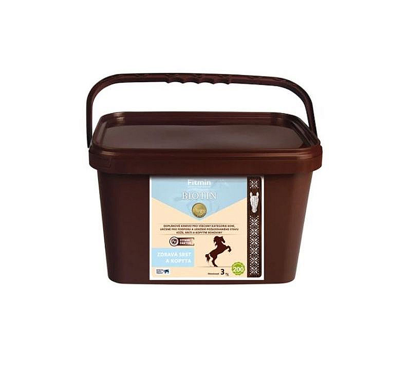 Doplňkové krmivo pro koně FITMIN Biotin
