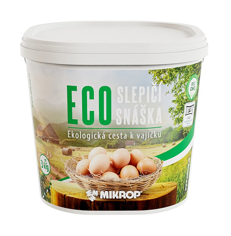 Doplňkové minerální krmivo MIKROP ECO Slepičí snáška 3 kg