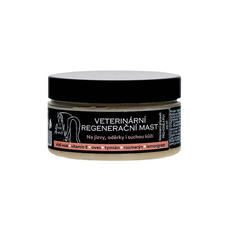 Veterinární regenerační mast Divine Animals 100 ml