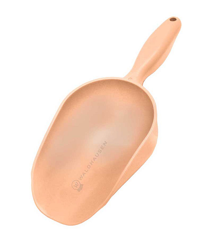 Plastová lopatka na krmení Waldhausen 0,5 l oranžová